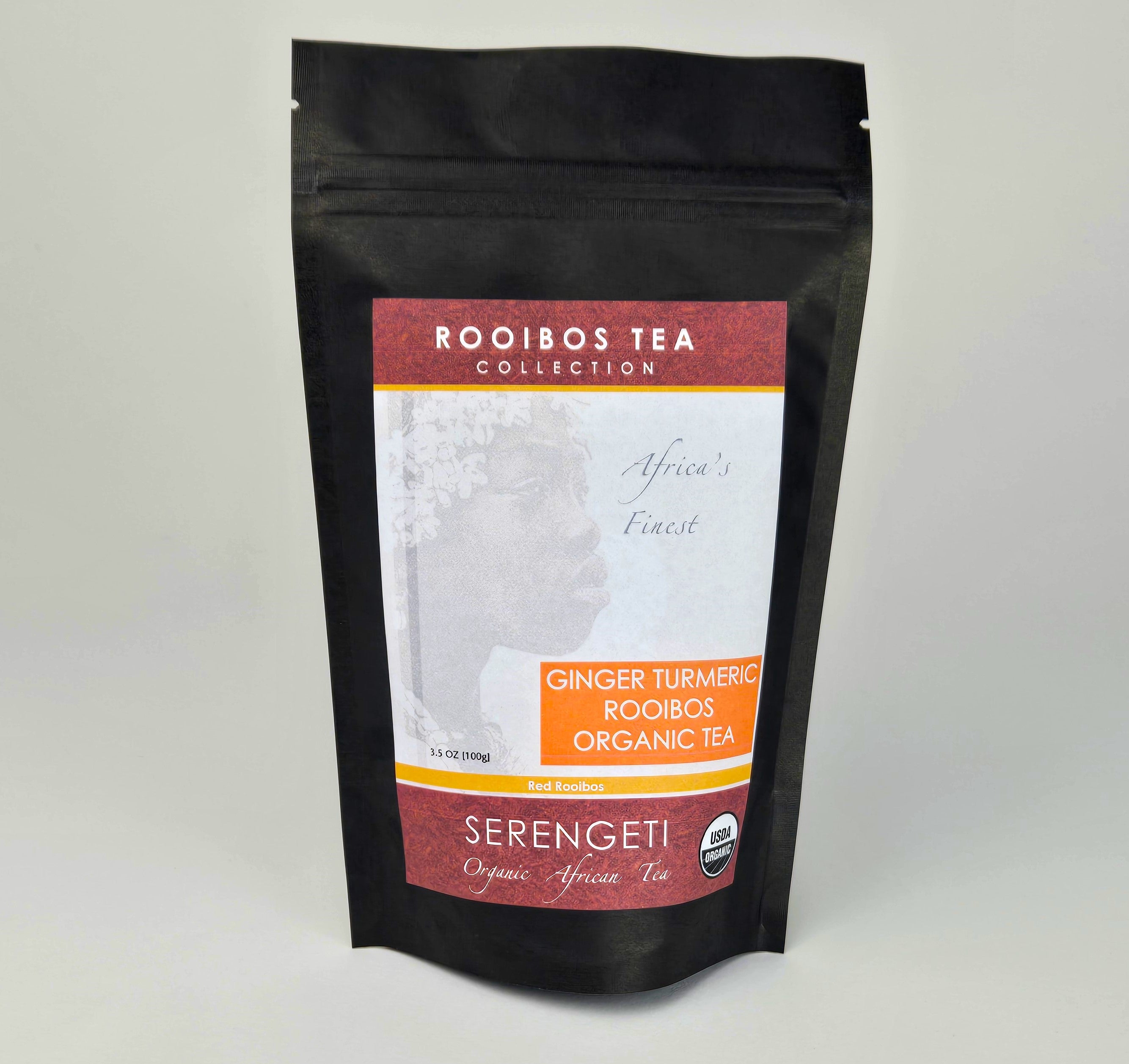 Organic Ginger Turmeric Rooibos Tea