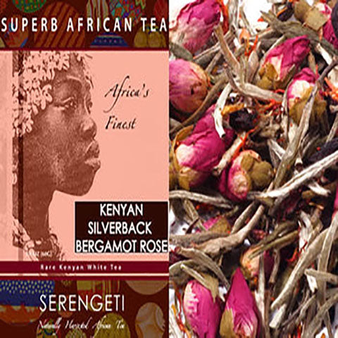 Silver Needle Bergamot Rose White Tea - Kenyan