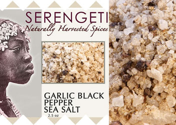 Garlic Black Pepper Sea Salt