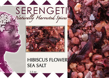 Hibiscus Flower Pink Peppercorn Sea Salt